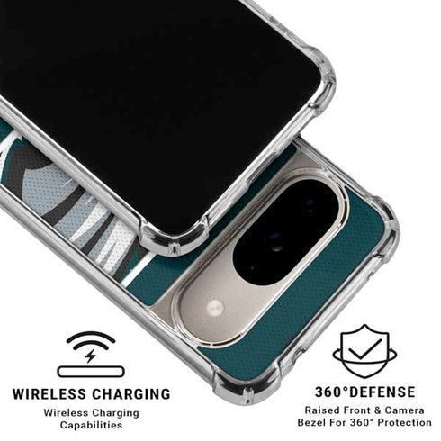 NFL Philadelphia Eagles Zone Block Google Pixel 10 Clear Case
